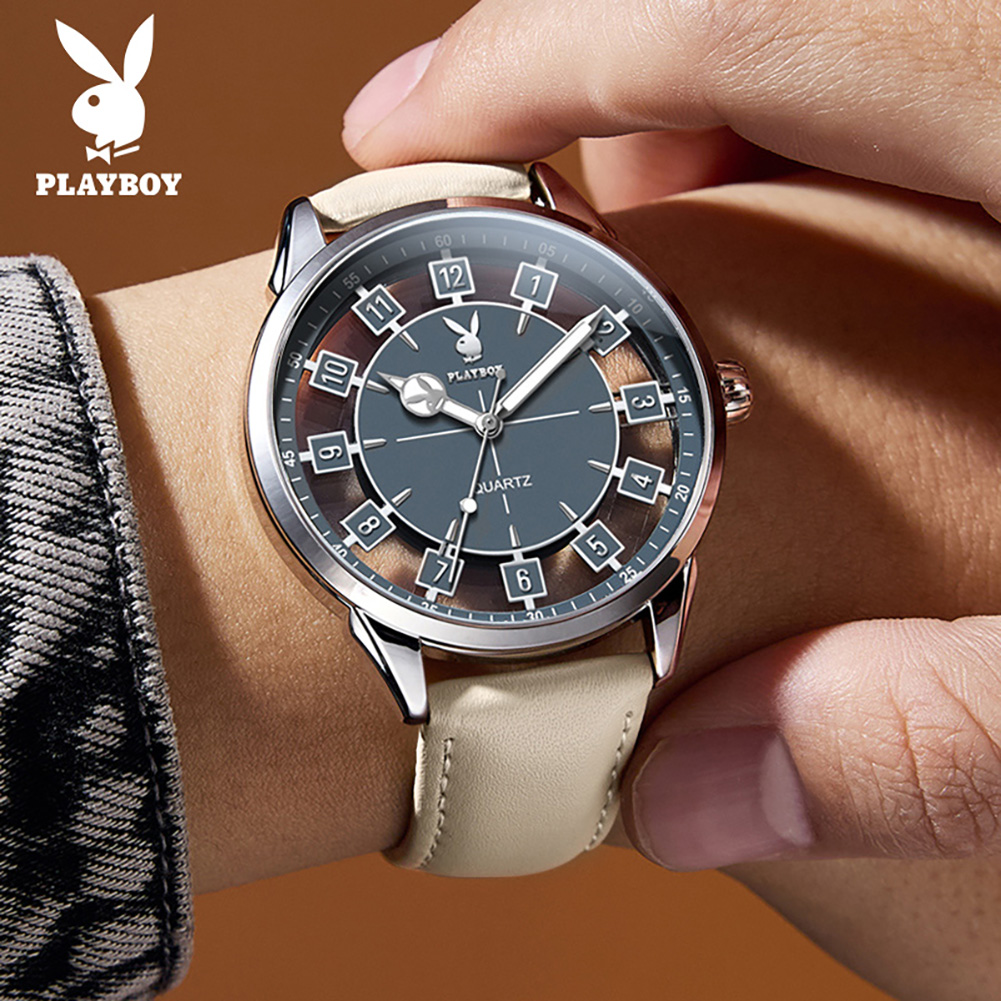 Smartwatch Branded Watches For Men - PLAYBOY – montre à mouvement à