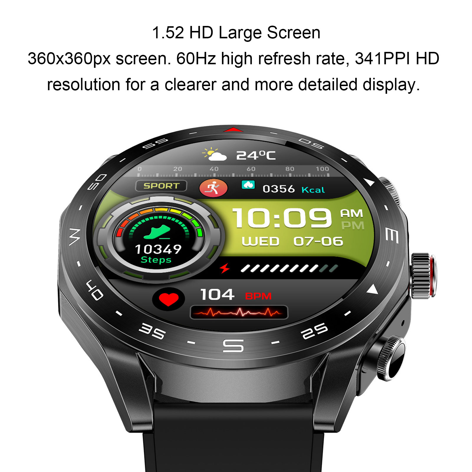 Smartwatch Noise Watches - Montre connectée 2 en 1, minuterie