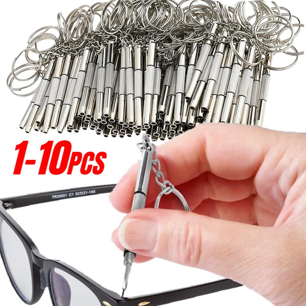 Watch Tool Repair Kit - Tournevis en acier pour lunettes, tournevis