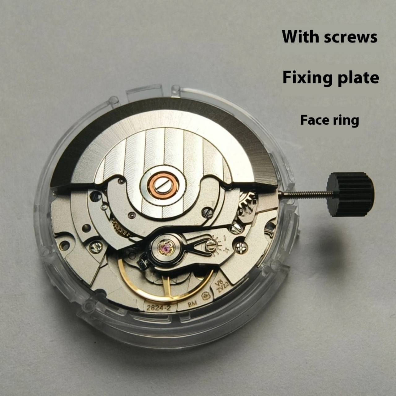 Watch V8 - Mouvement de montre V8 en acier