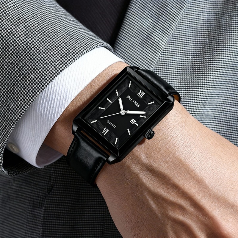 Smartwatch Branded Watches For Men - Montres pour hommes en cuir décontractées,