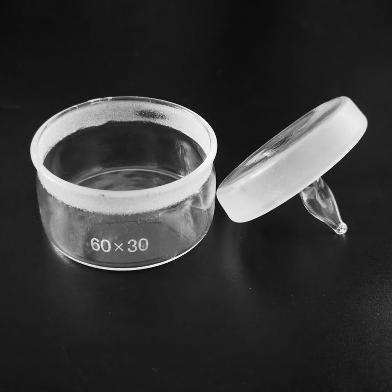 Crystal Press Tool - Tasse en verre transparente 60x30mm, bouteille