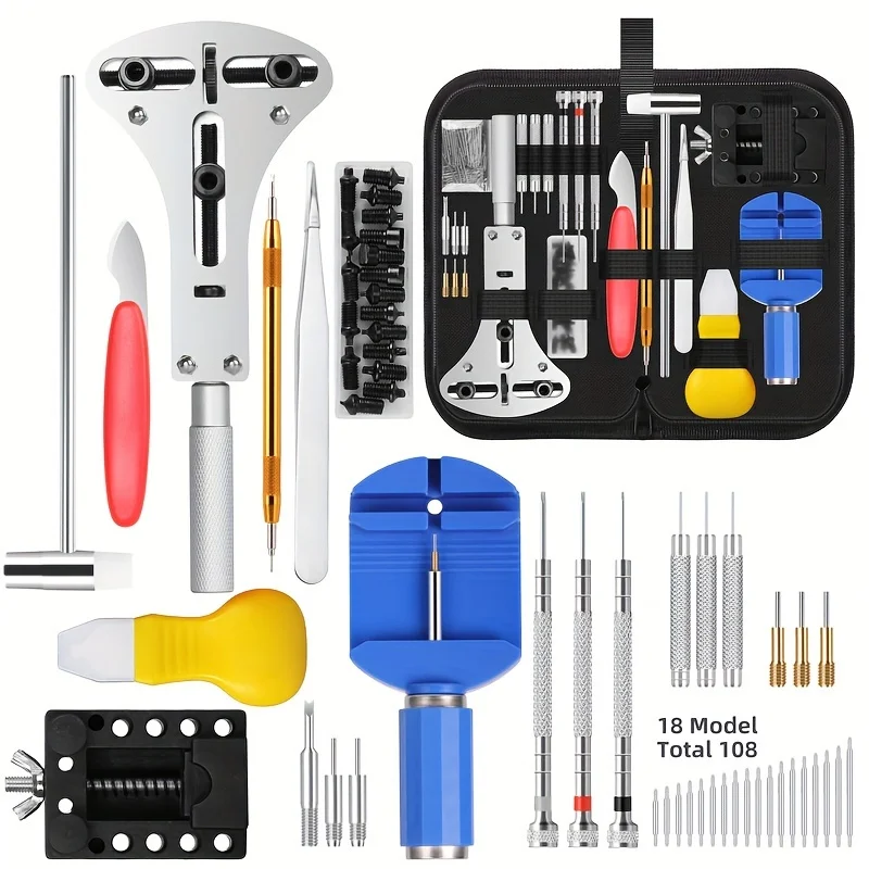 Crystal Press Tool - Kit d'outils de réparation de montre