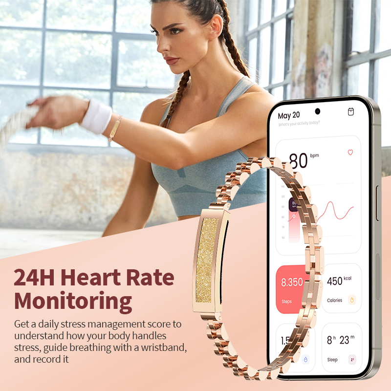 Bracelet intelligent LIGE, élé - Smartwatch Stylish Watches For Women avis et prix