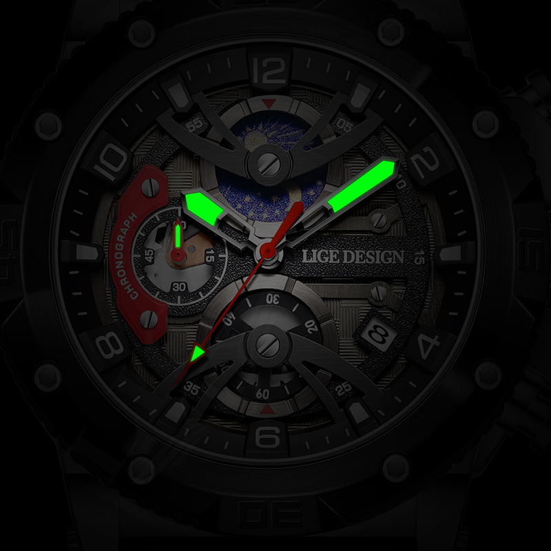 Montre homme LIGE, marque de l - Smartwatch Branded Watches For Men avis et prix