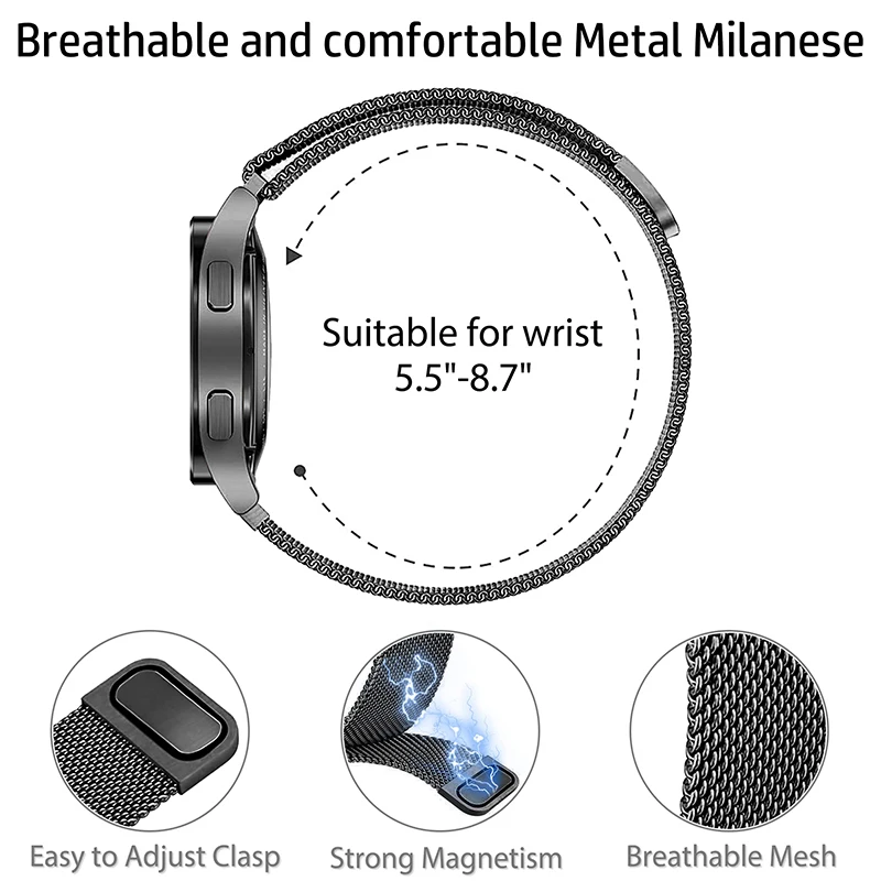 Bracelet Milanese Loop pour Re - Tag Watches Smartwatch avis et prix