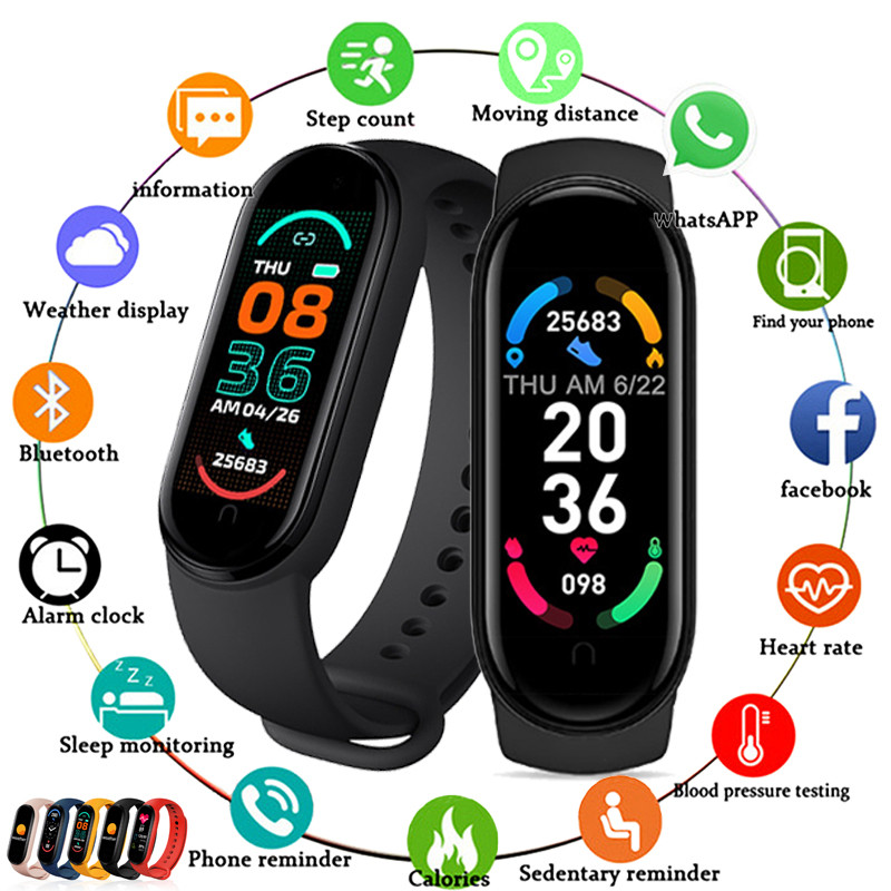 Montre connectée M6 pour homme - Smartwatch Iphone Watches For Women avis et prix