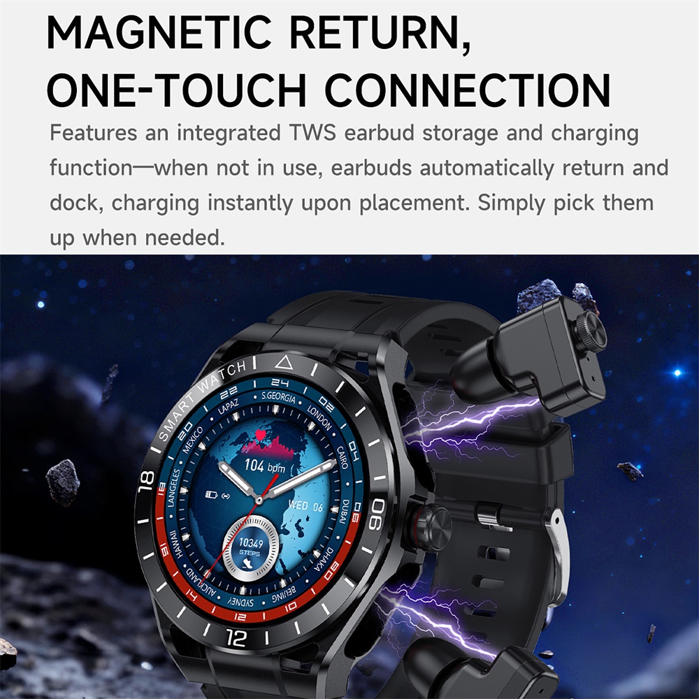 Montre connectée 2 en 1 avec é - Smartwatch Noise Watches avis et prix