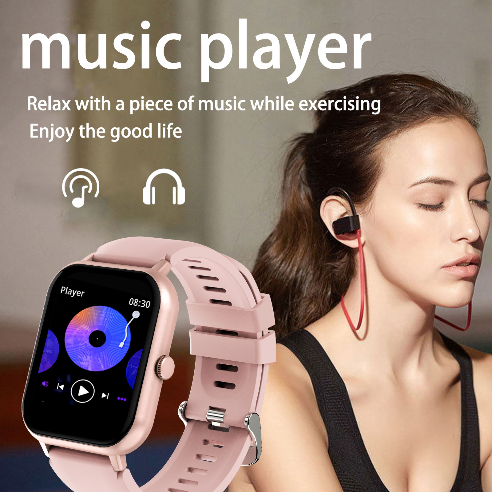 Montre intelligente de sport p - Smartwatch Iphone Watches For Women avis et prix