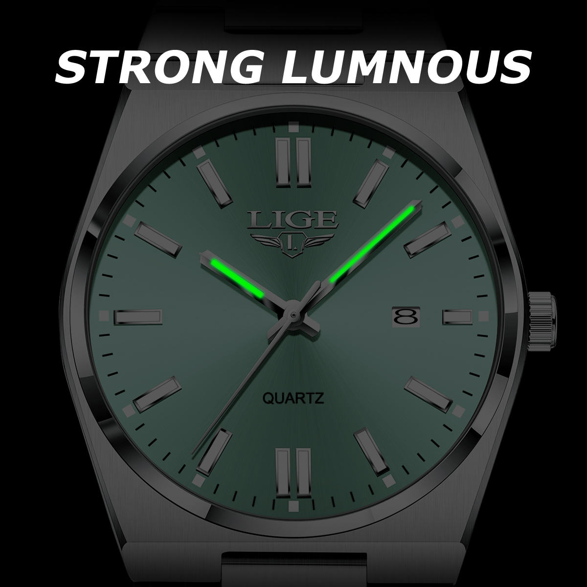 Montre Homme LIGE de Luxe, Bra - Smartwatch Branded Watches For Men avis et prix