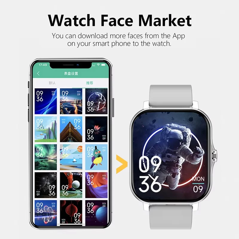 Montre connectée sportive étan - Smartwatch Health Watches For Men avis et prix