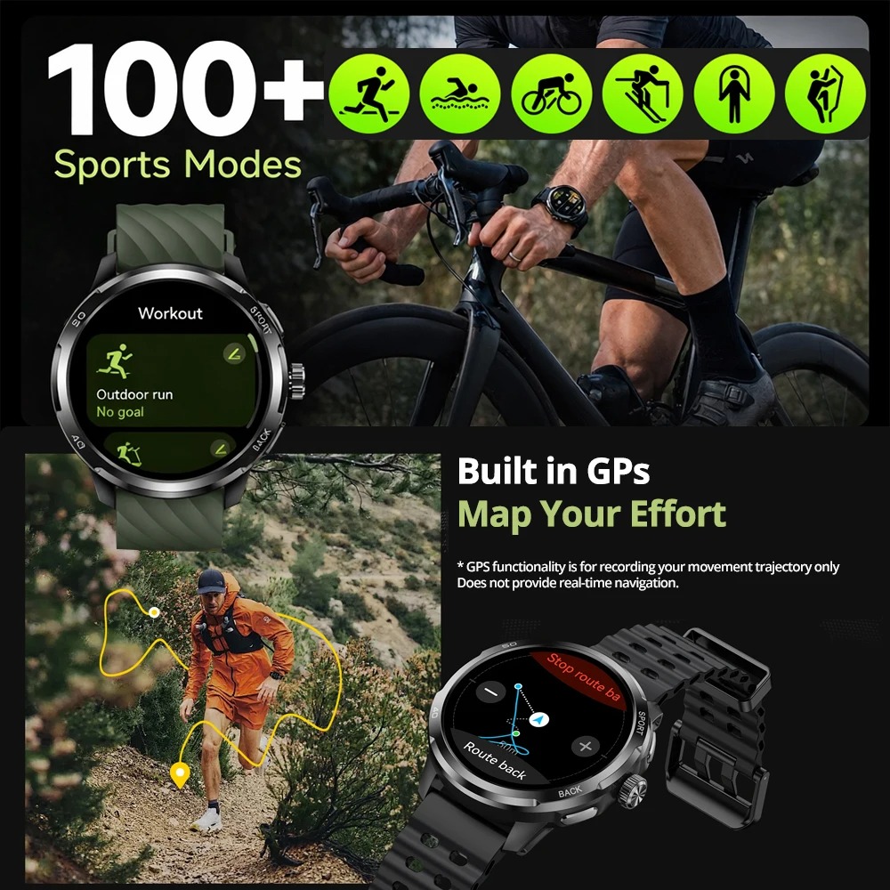 Montre connectée Ulefone Armor - Smartwatch Watches For Men With Gps avis et prix