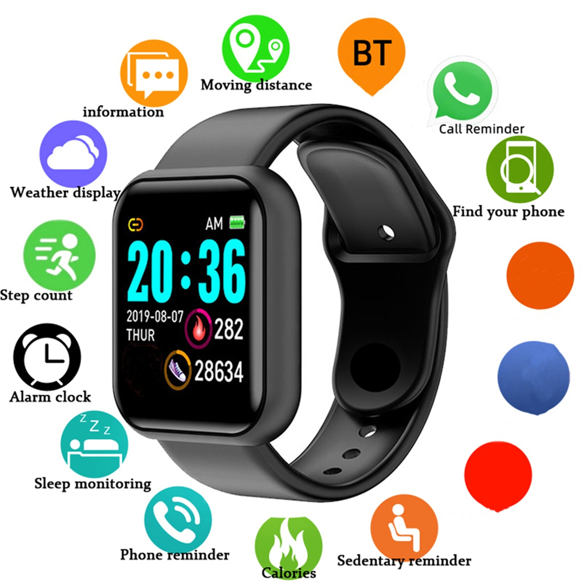 Hommes montres intelligentes é - Smartwatch Health Watches For Men avis et prix