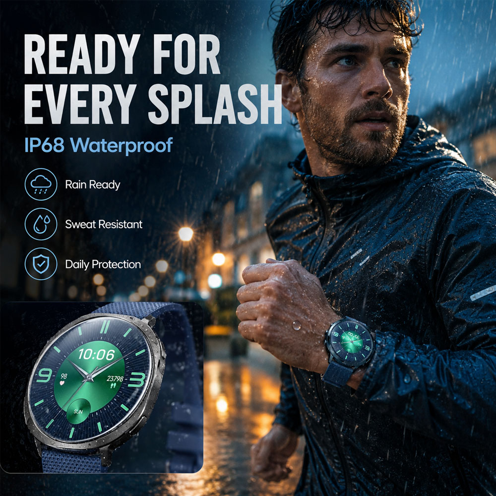 Nouvelle montre connectée avec - Smartwatch Health Watches For Men avis et prix