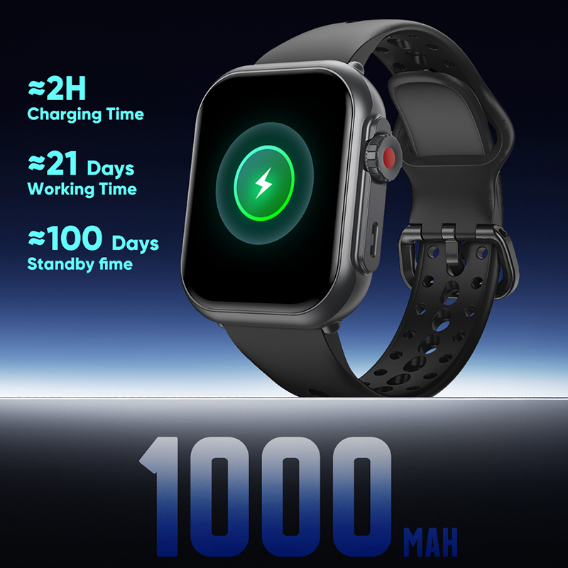 Ultra K62 1000 mAh batterie mo - Smartwatch Watches For Men With Gps avis et prix
