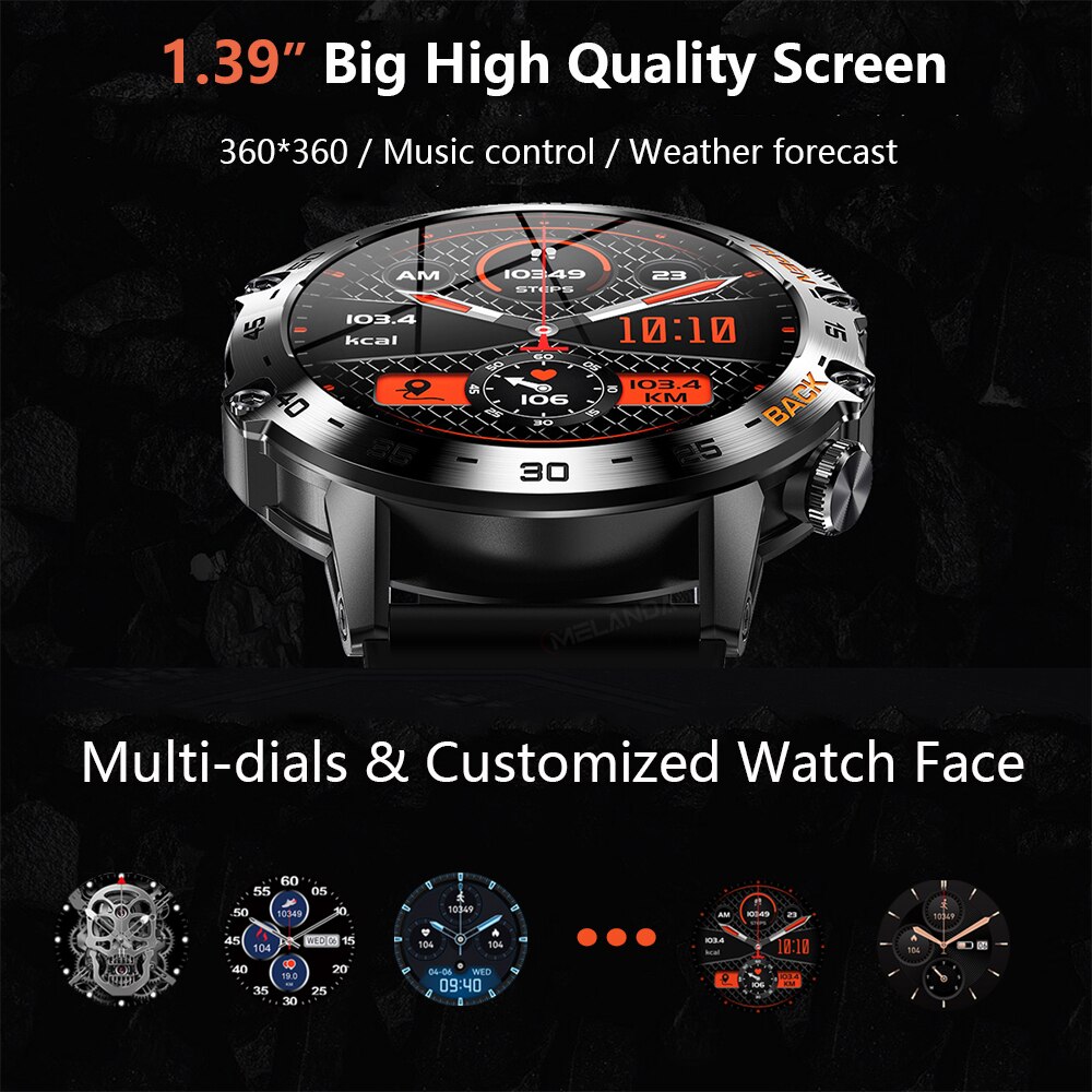 Montre connectée homme MEVADEN - Smartwatch Health Watches For Men avis et prix