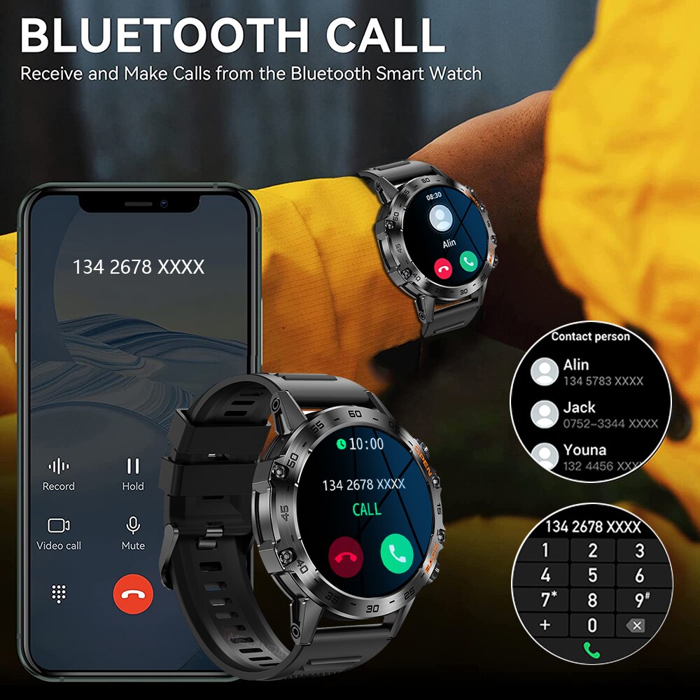 Montre connectée homme MEVADEN - Smartwatch Health Watches For Men avis et prix
