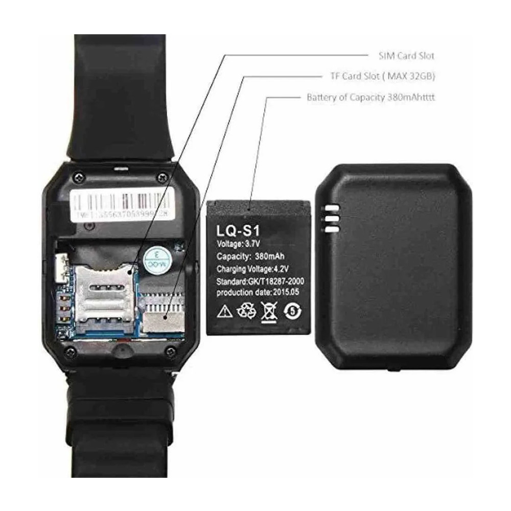 Batterie 380mAh LQ-S1 LQS1 3.7 - Watch V8 avis et prix