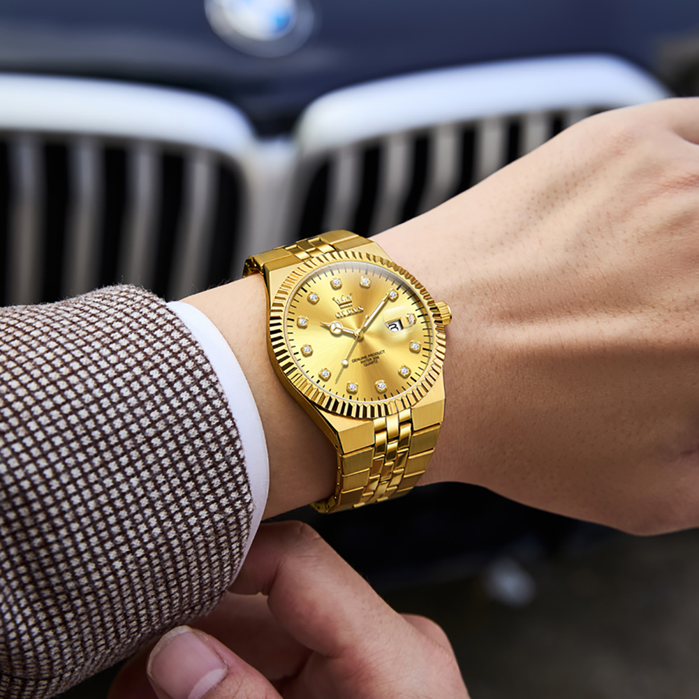 OLEVS nouvelle montre de mode  - Smartwatch Branded Watches For Men avis et prix