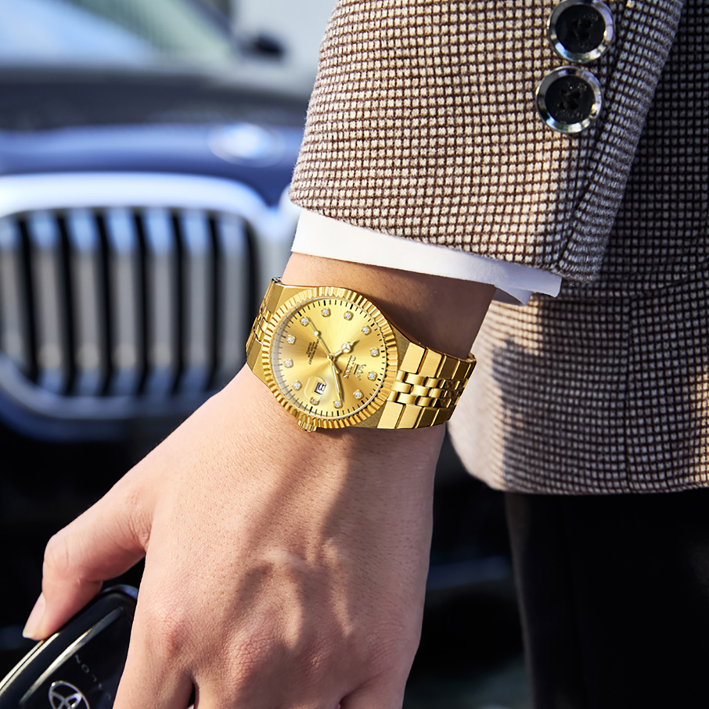 OLEVS nouvelle montre de mode  - Smartwatch Branded Watches For Men avis et prix