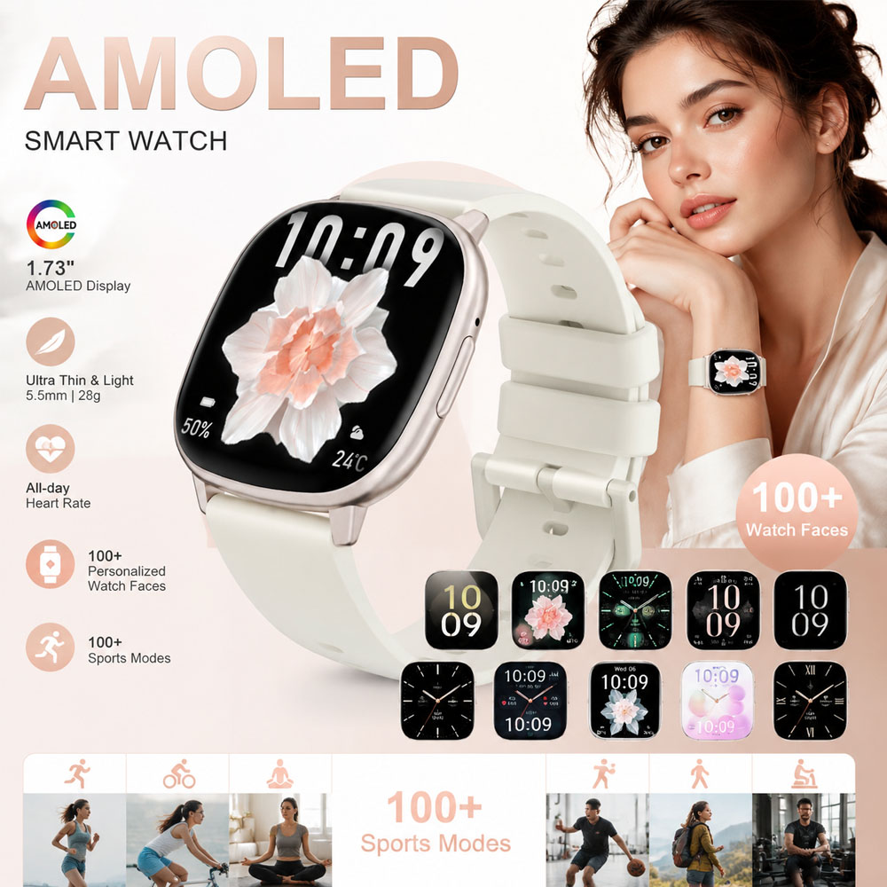 Montre connectée élégante HD17 - Smartwatch Stylish Watches For Women avis et prix